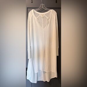 We the free. Waffle maxi.White.